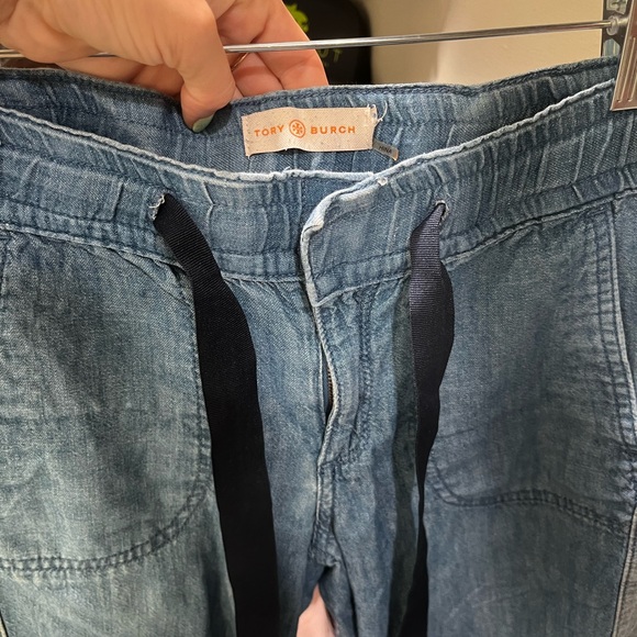 Tory Burch Denim Pants - Picture 1 of 4